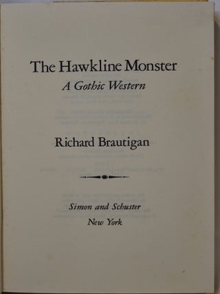 The Hawkline Monster: A Gothic Western
