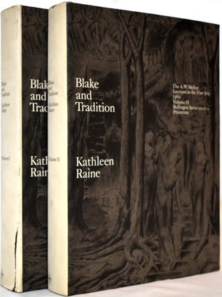 Item #367 Blake and Tradition. Kathleen Raine