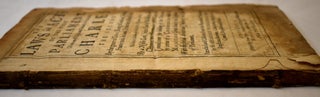The Laws and Acts of the First Parliament, of Our Most High and Dread Soveraign, Charles the Second... Holden at Edinburgh the First of January, 1661