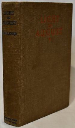 Item #43 Light in August. William Faulkner