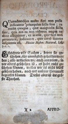 Gelehrte Verhandlung der Materi, Von Erscheinungen der Geisteren. Und denen Vampiren in Ungarn, Mahren etc.