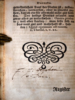Gelehrte Verhandlung der Materi, Von Erscheinungen der Geisteren. Und denen Vampiren in Ungarn, Mahren etc.