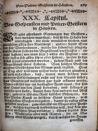 Gelehrte Verhandlung der Materi, Von Erscheinungen der Geisteren. Und denen Vampiren in Ungarn, Mahren etc.