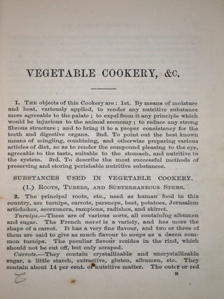 Vegetable Cookery: Including a Complete Set of Recipes for Pastry, Preserving, Pickling, the Preparation of Sauces, Soups, Beverages, Etc., Etc.