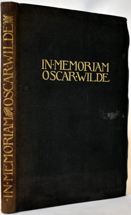 Item #492 In Memoriam Oscar Wilde. Franz Blei, Oscar Wilde, subject