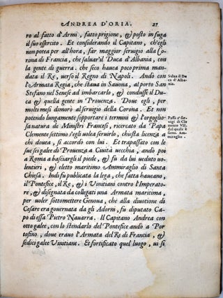 Vita del Prencipe Andrea Doria