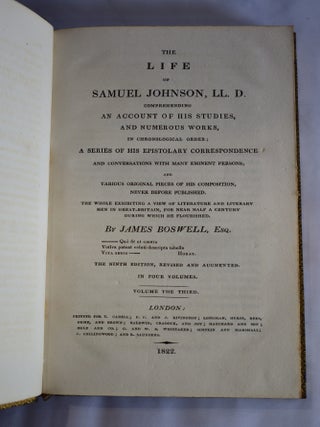 The Life of Samuel Johnson, LL. D.