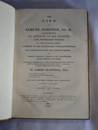 The Life of Samuel Johnson, LL. D.